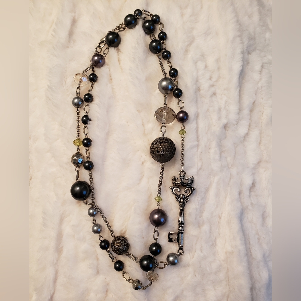 Beaded Statement Necklace